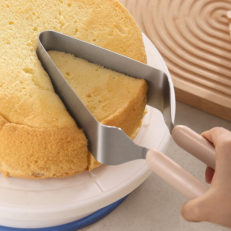 Stainless Steel Cake Separator Triangular Cake Transfer Tool