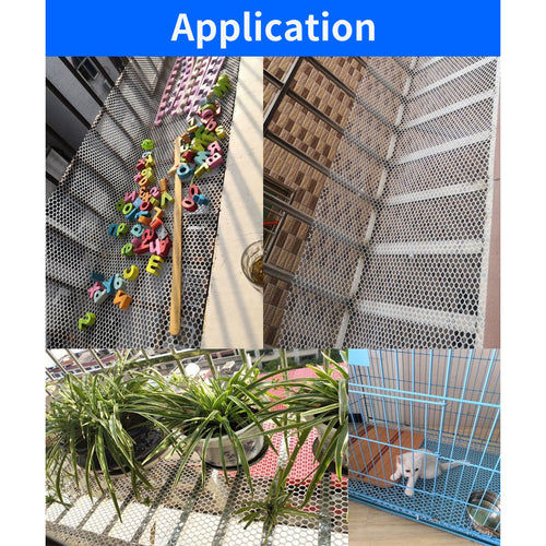 Anti-Fall Balcony Net for Cats and Small Pets