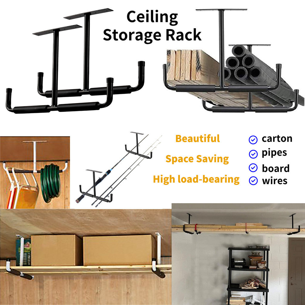 Heavy Duty Ceiling Hook Hanging Bike for Garage Organization