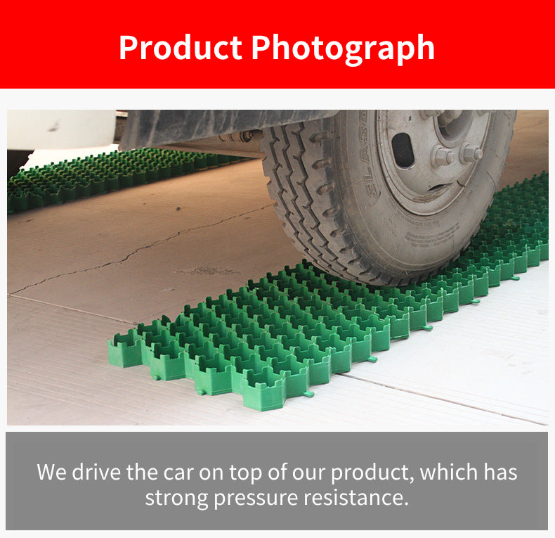 Heavy Duty HDPE Grass Paver for Parking Lots with High Load Bearing Capacity