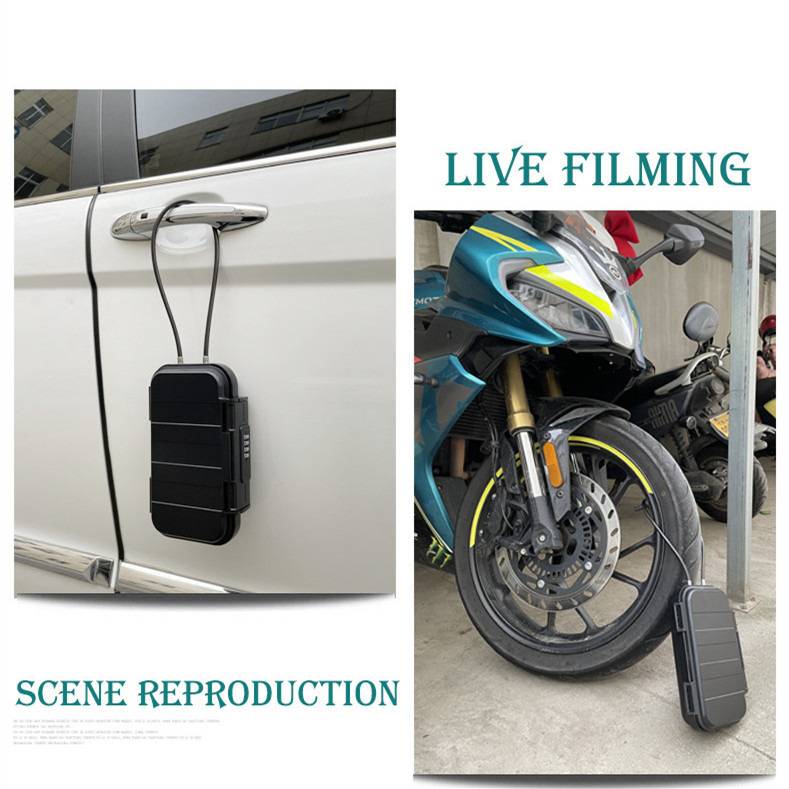 Portable Key Safe Lock Box for Travel and Outdoor Adventures
