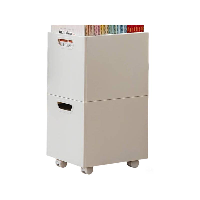 Under Desk Rolling Book Storage with Wheels for Students and Classrooms