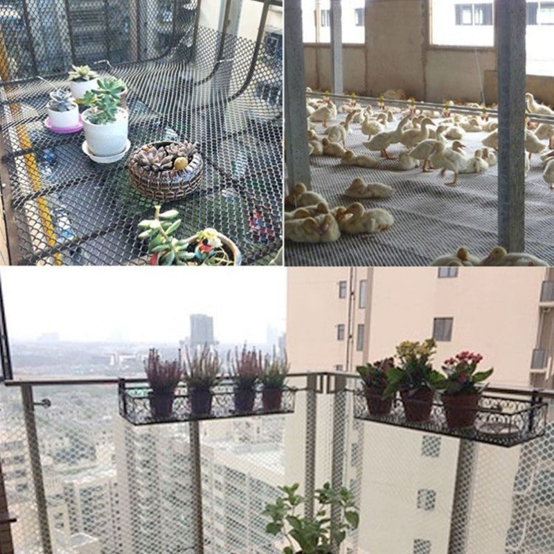 Durable UV-Resistant Balcony Safety Net for Outdoor Use